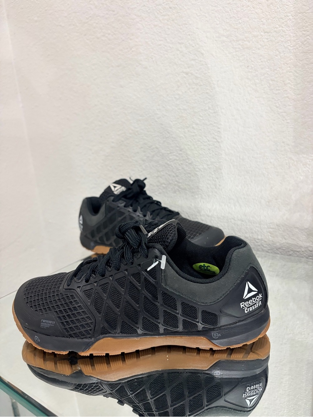 Reebok Black and Gum CrossFit Training Shoes